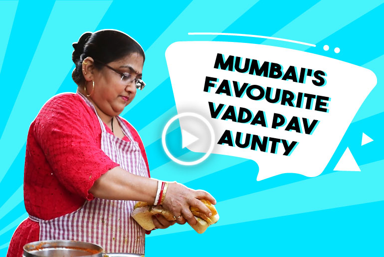 This Aunty In Chembur Is Serving Vada Pavs Since 20 Years!