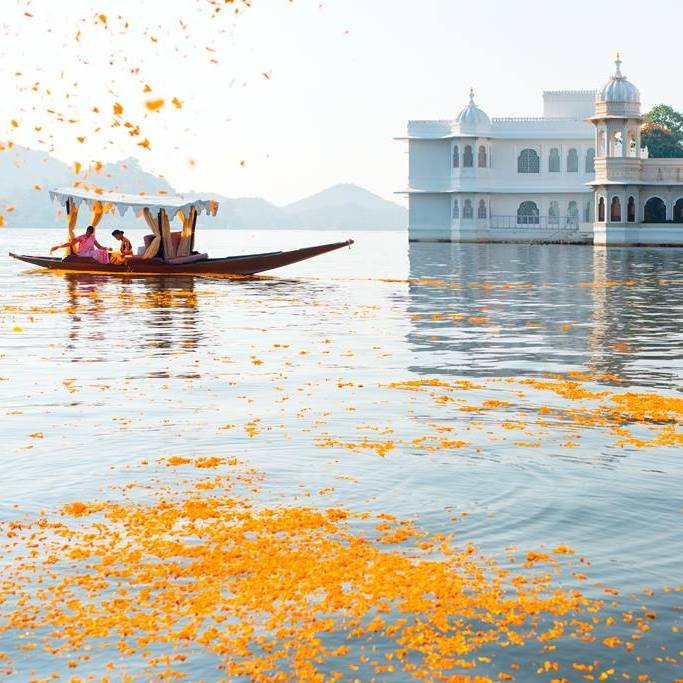 Taj Lake Palace Udaipur Is A Villa In The Middle Of A Lake