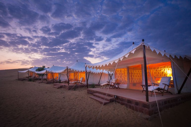 Romantic Getaway in Rajasthan At Damodra Desert Camp