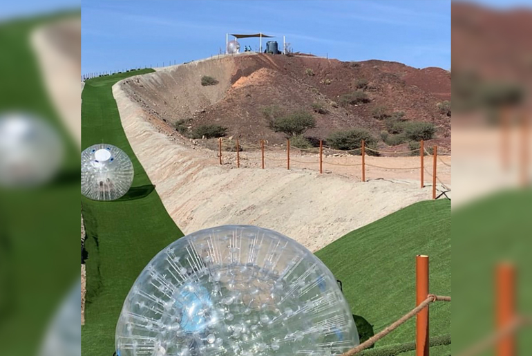 Hatta Is Now Home To UAE’s First Outdoor Zorbing Track