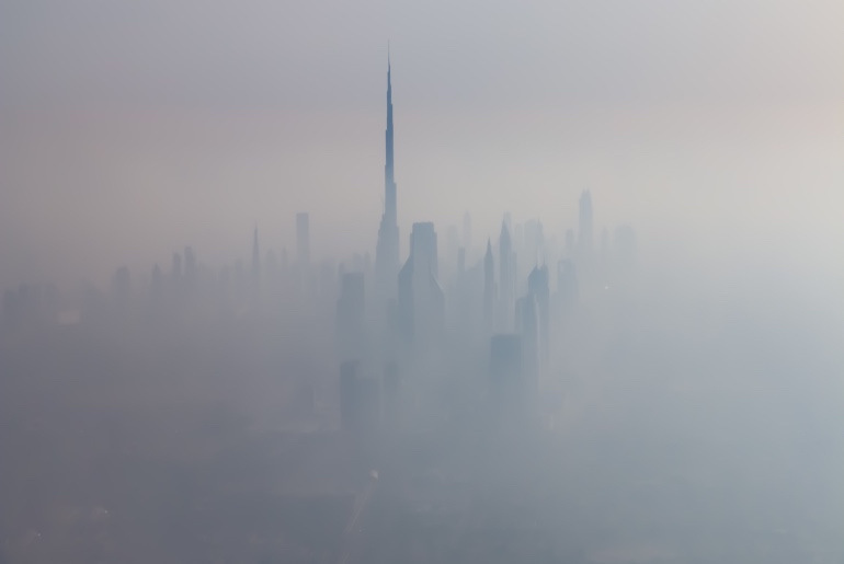 Weather Update: Dubai Wakes Up To A Thick Layer Of Fog