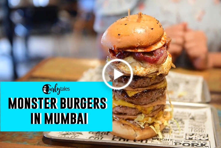 Delicious 7-Inch Burgers At Jimi’s Burgers In Mumbai