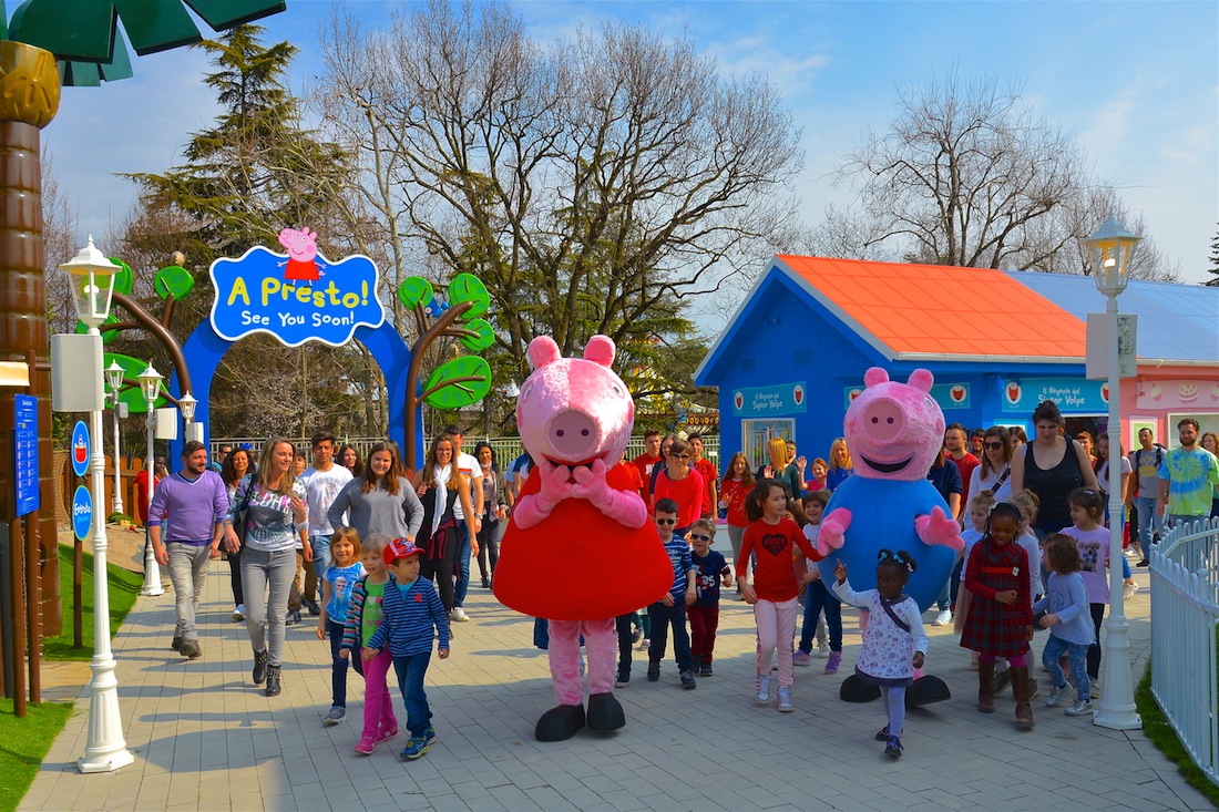 Peppa Pig Land At Gardaland Theme Park, Italy