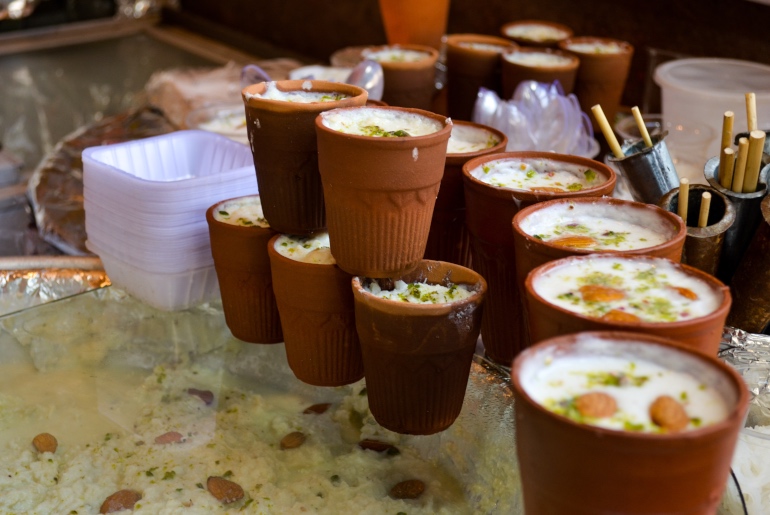 Refreshing Mango Lassi At Meena Bazaar, Dubai