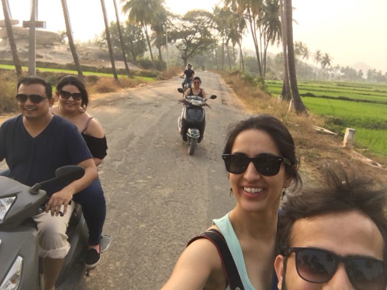 hampi on bike