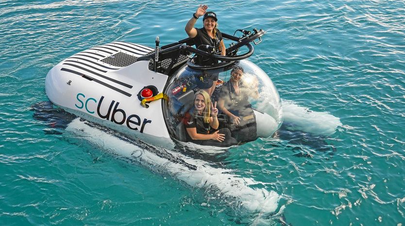 Uber Launches ‘ScUber’, The First Underwater Rideshare Service