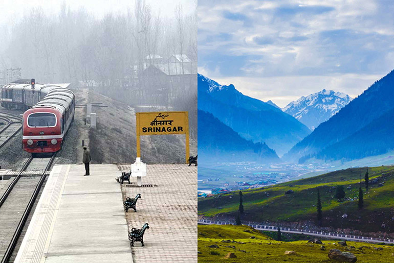 Experience Kashmir Through The Banihal-Baramulla Railway