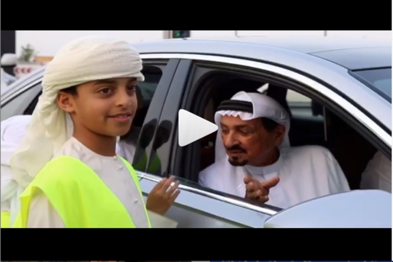 UAE Royals Enjoy Iftar On The Road