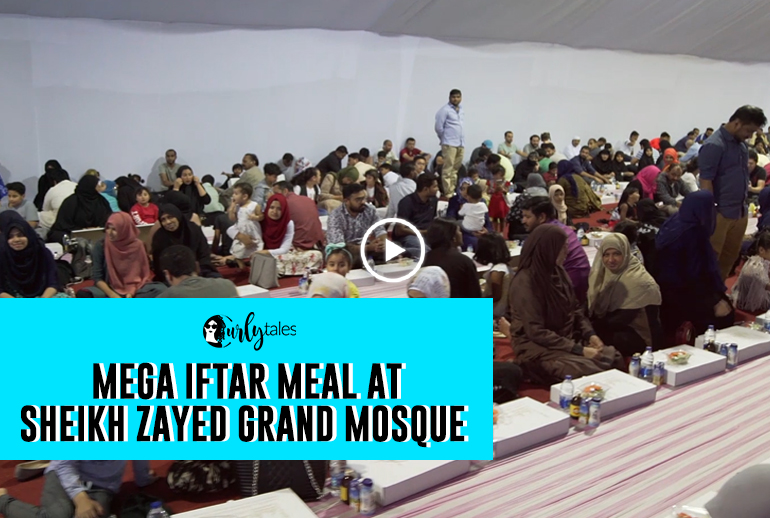 Abu Dhabi’s Grand Mosque Feeds 30,000 During Ramadan