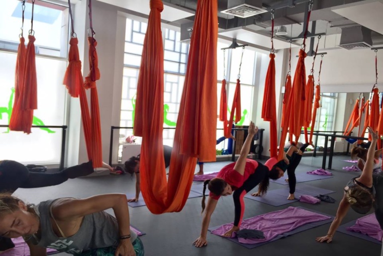 This Cool Workout In Dubai Lets You Lose Weight While Hanging Upside Down