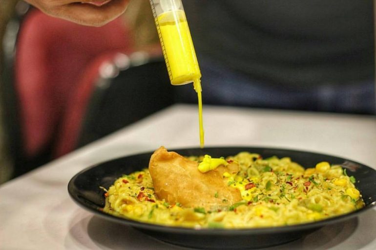 Find Droolworthy Maggi Samosa Injected With A Cheese Shot At Kill No Kalorie In Thane
