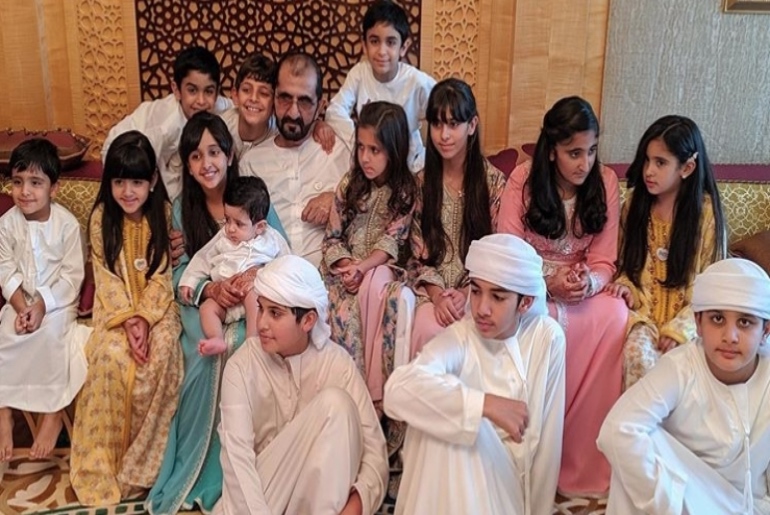 In Pictures: Sheikh Mohammed Celebrates Eid With His Family