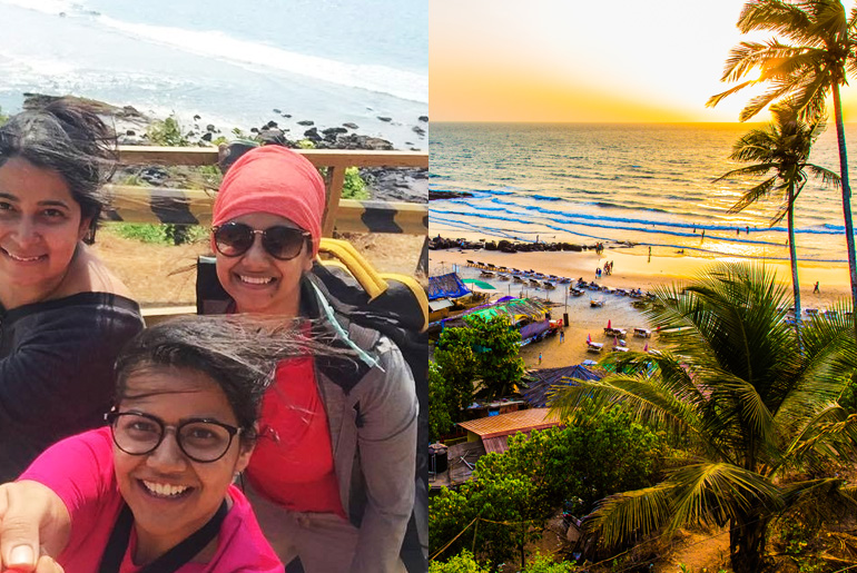 Sukanya Sharma & Her Friends Hitchhiked To Goa On A Budget Of Just ₹100 Per Day