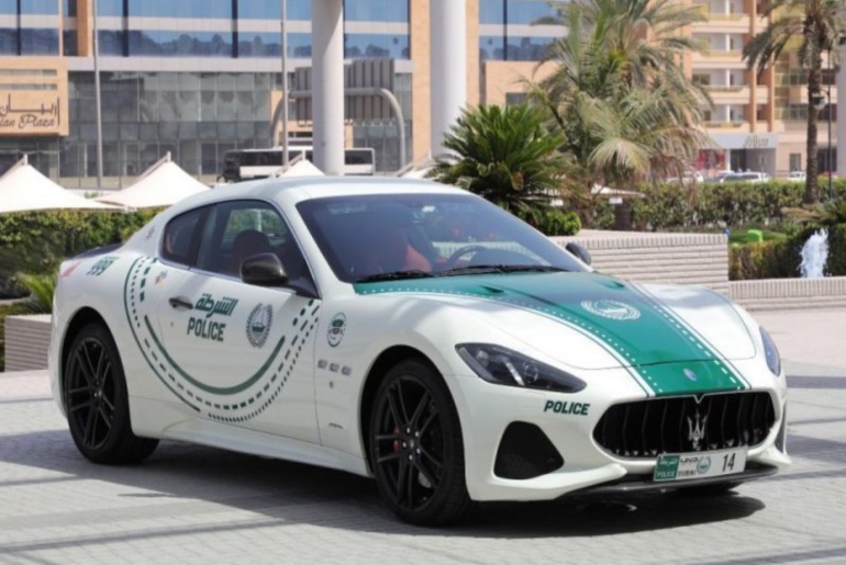 Dubai Police Introduces Maserati GranTurismo To Supercars Fleet