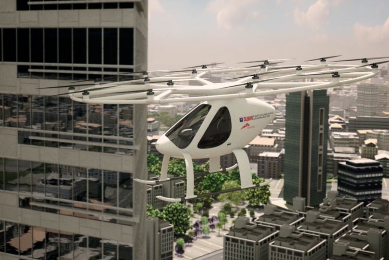 Volocopter, The World’s First Flying Taxi Will Hit Dubai Skies Soon