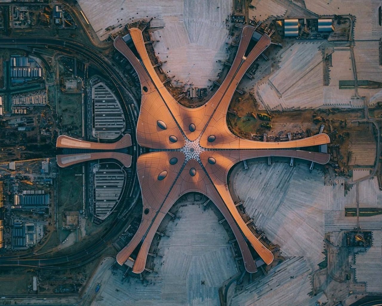 Beijing’s New Starfish Airport Is Officially The World’s Largest Airport