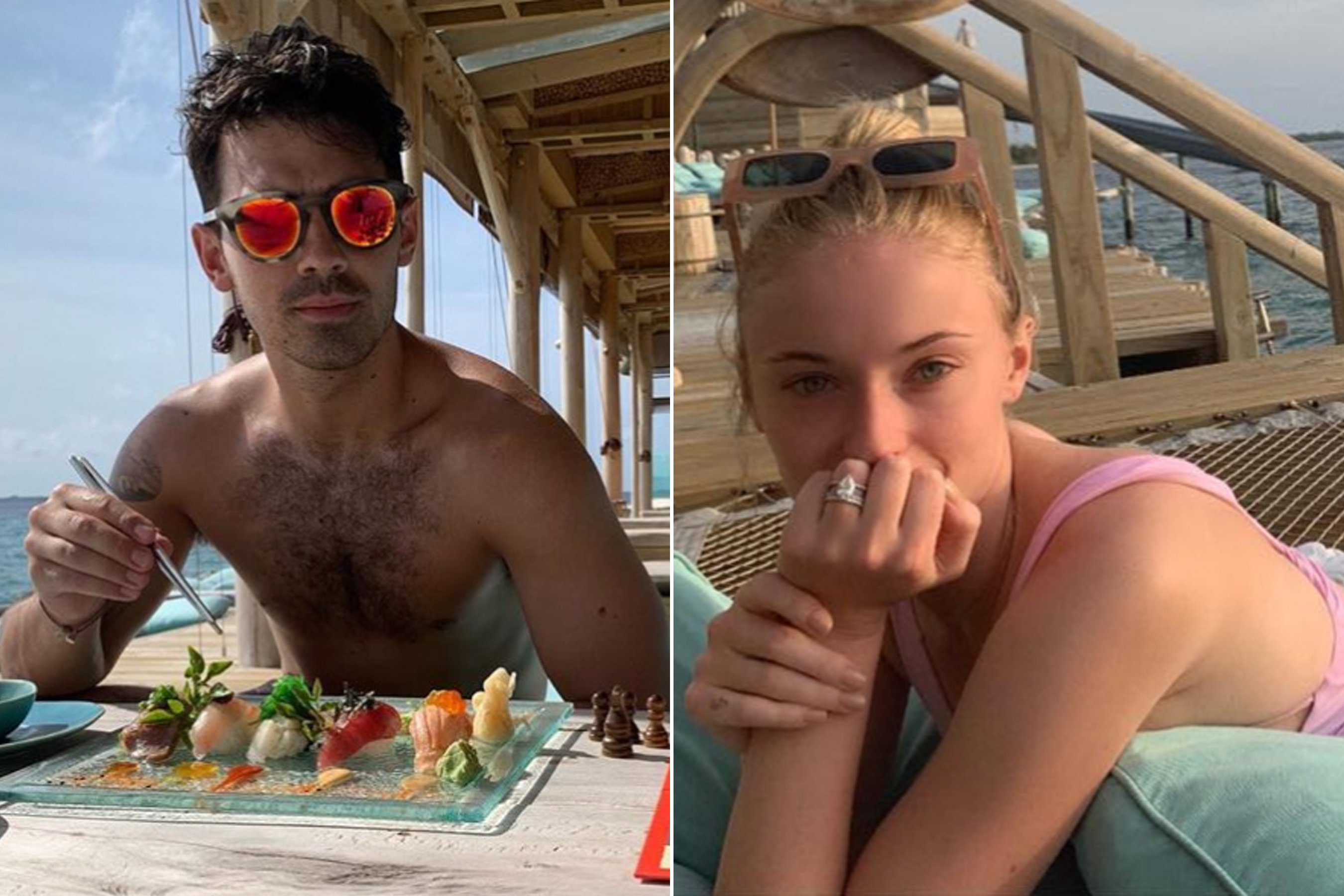Sophie Turner, Joe Jonas Enjoy A Tropical Honeymoon In The Maldives