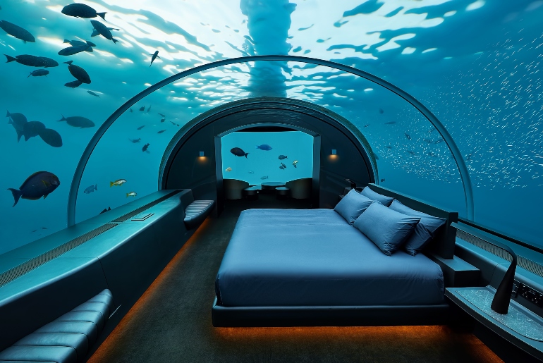 Live In An Underwater Villa At Conard Maldives