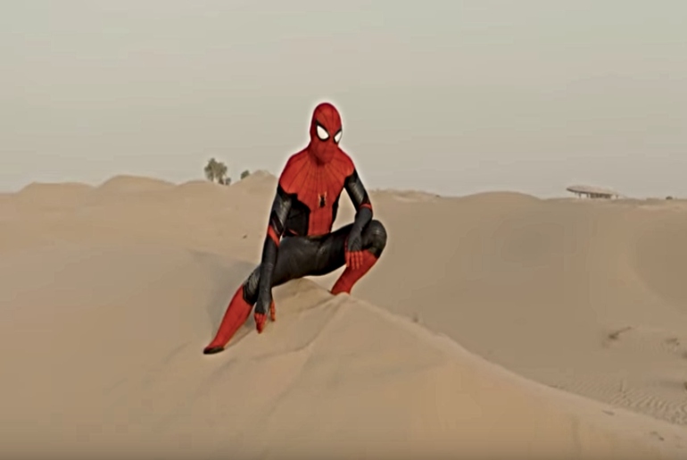Watch Spider-Man Glide Through Dubai’s Famous Landmarks