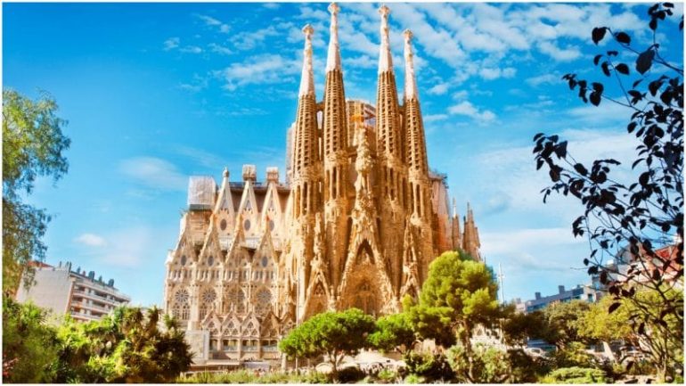La Sagrada Familia Church In Spain Has Been Under Construction For Last 137 Years