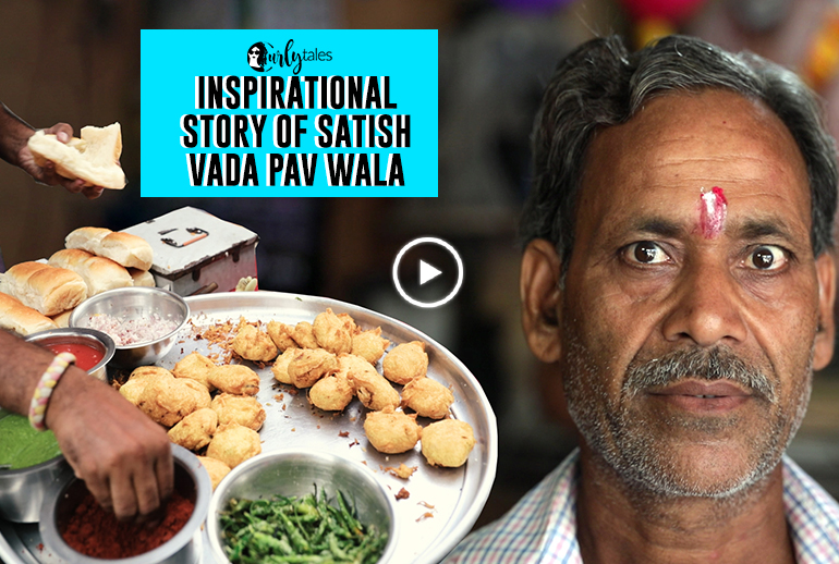 Satish Vada Pav Wala Still Sells Vada Pavs To School Kids For Rs 5 So They Don’t Go Hungry