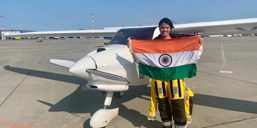 Mumbai’s Aarohi Pandit Becomes 1st Woman Pilot To Fly Solo Over Atlantic & Pacific
