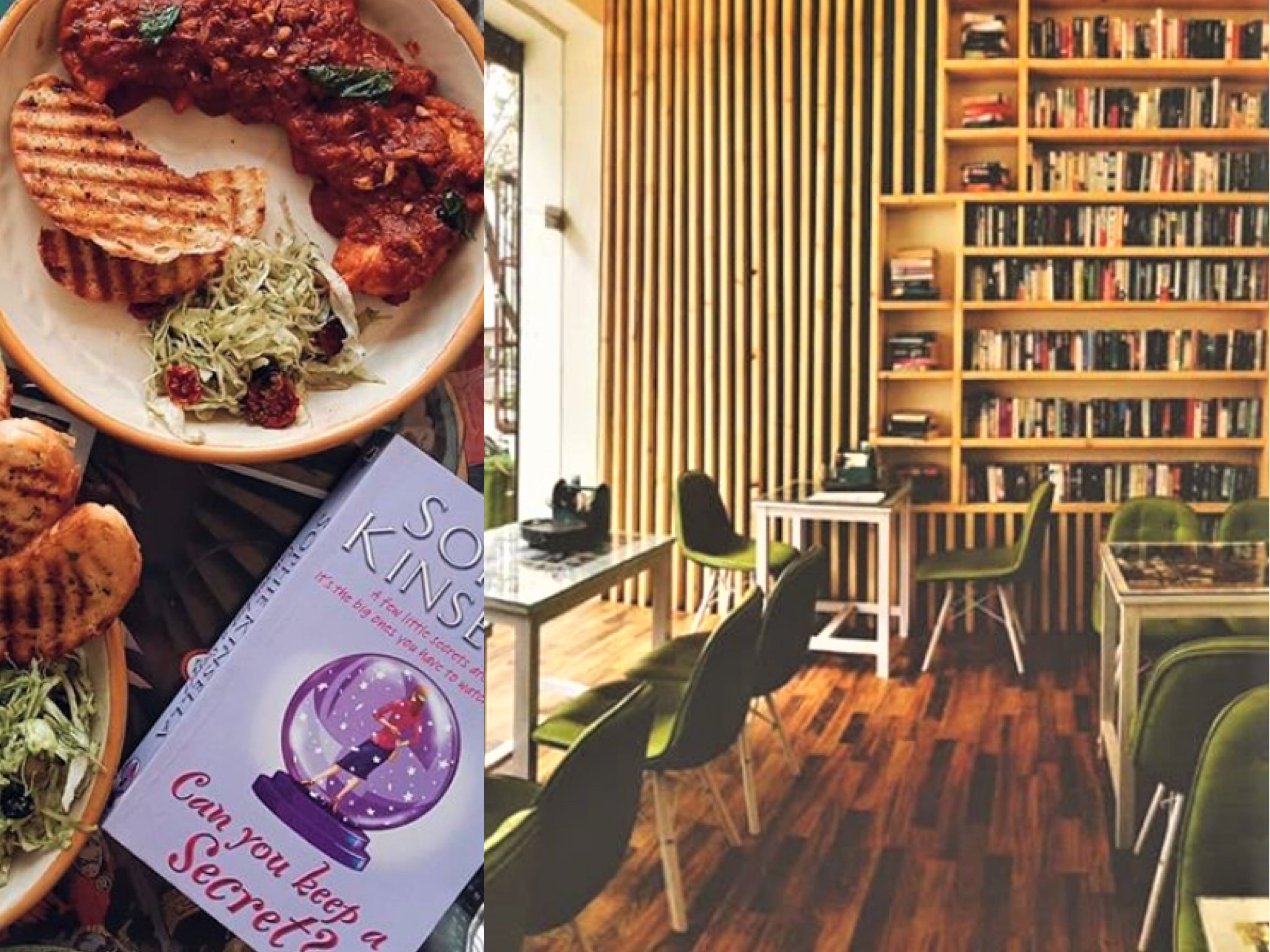 Get A Free Book With Your Meal At The Nerdy Indian Cafe