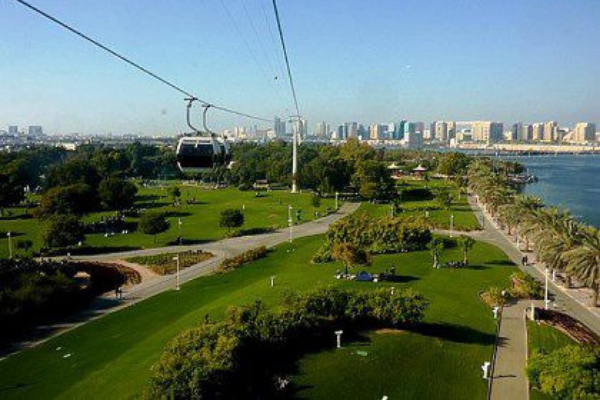 Cable Cars at Dubai Creek Park