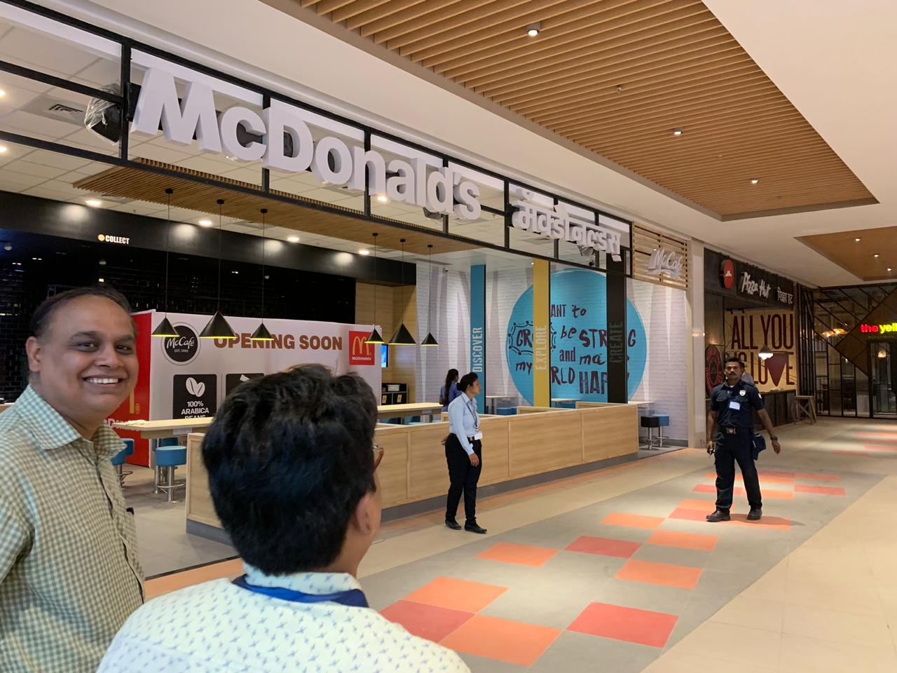 Nagpur Gets It’s First McDonald’s Store At Trilium Mall
