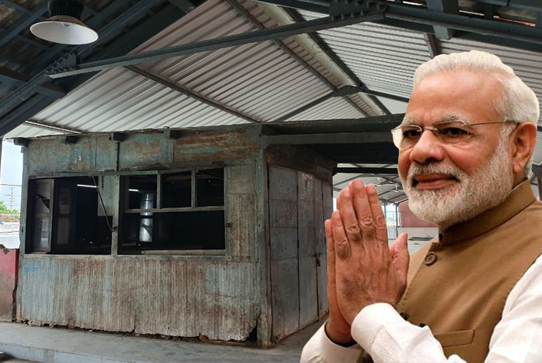 Tea Stall Where PM Modi Worked To Be Turned Into A Tourist Spot In Gujarat