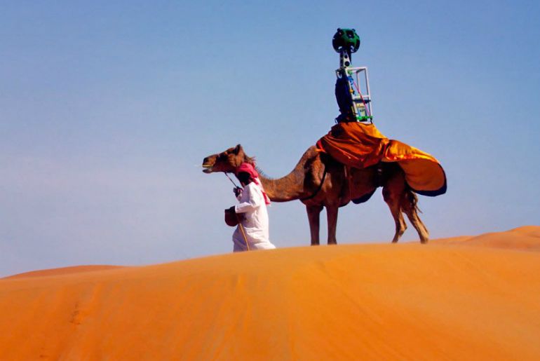 Google hired a camel