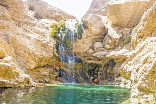 Wadi al Shab Gem in Oman