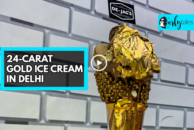 De-Jag’s In Delhi Serves 24-Carat Gold Ice Cream & We Are Drooling!