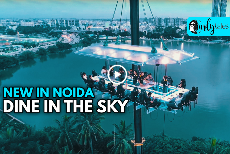 Noida Gets A New Fly Dining Restaurant That Lets You Enjoy Your Meal Mid-Air