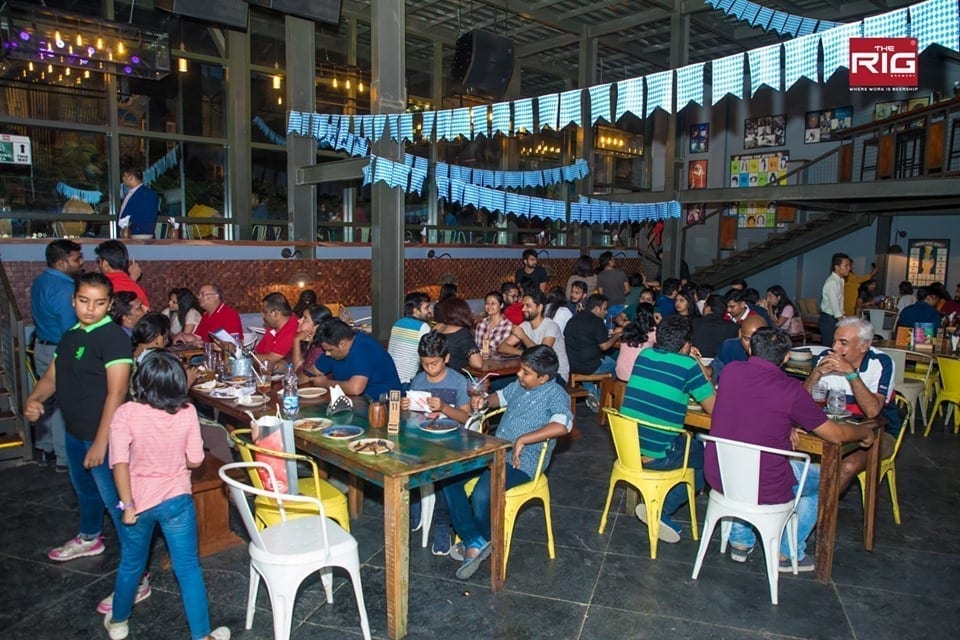 best disabled friendly restaurants in bangalore, the rig