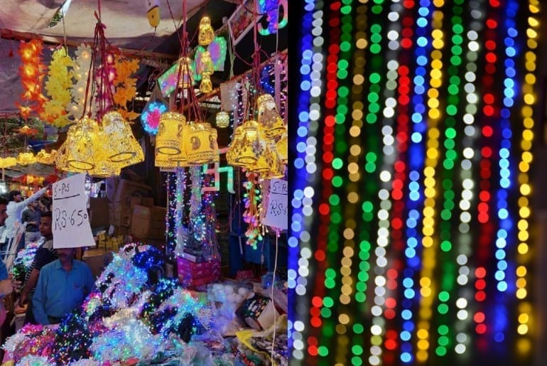 Are You Looking For OTT Diwali Lights? These Delhi Markets Have Some Lit Options!
