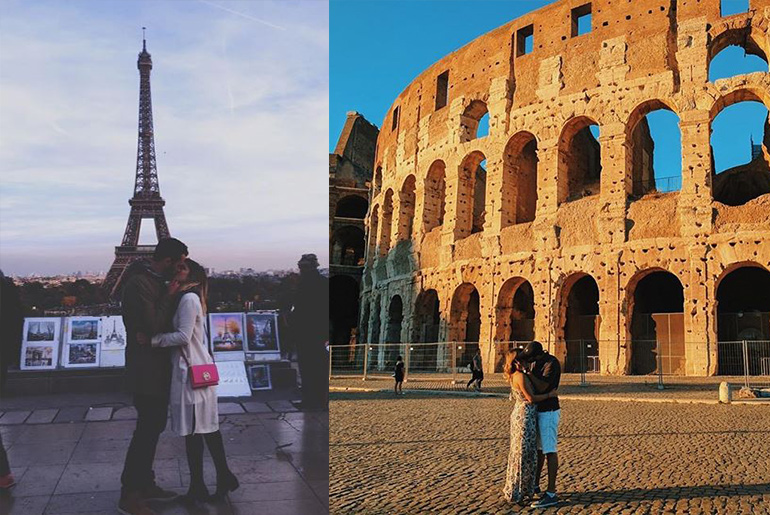 This Woman Kisses Strangers At Iconic Places To Achieve #CoupleGoals