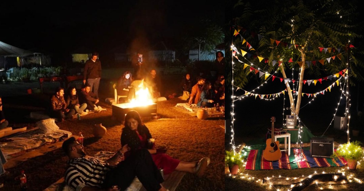 The Gig Night Starts Again With Music, Campfires And Furry Friends At Damdama Lake For The Perfect Delhi Getaway!