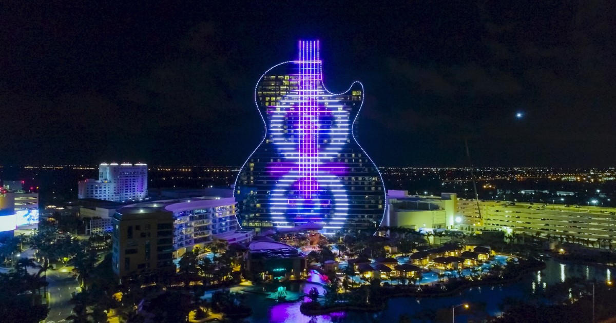 World’s First Guitar-Shaped Hotel Is Now Open For Reservations!