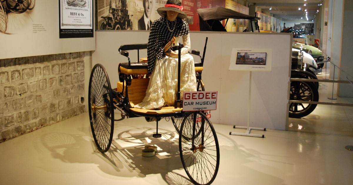 See What The First-Ever Car Looked Like At The Vintage Car Museum In Tamil Nadu