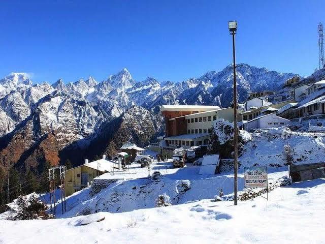 best places to visit in india in december, auli