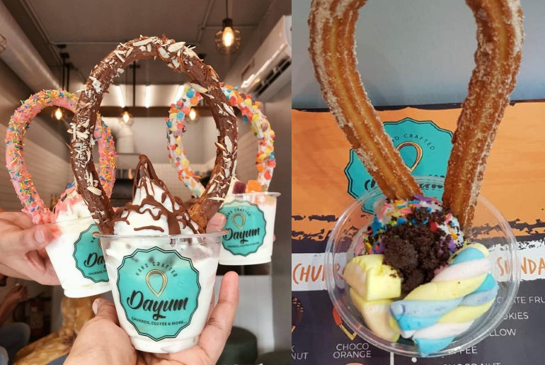 Craving Giant Affordable Churros At Midnight? Head To Delhi’s Dayum At North Campus!