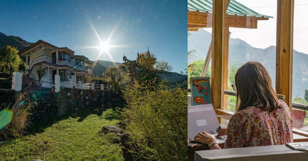 Alt Life Co-Working Space In Dharamkot Has An Amazing View Of The Kangra Valley & FREE Wi-Fi!