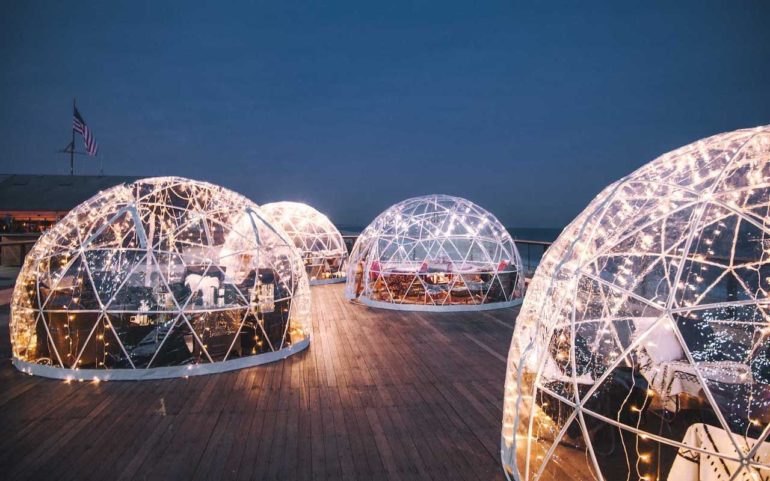 Live By The Beach In These Themed ‘Igloos’ This Winter
