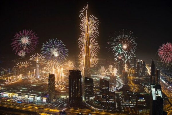 Fireworks in Dubai