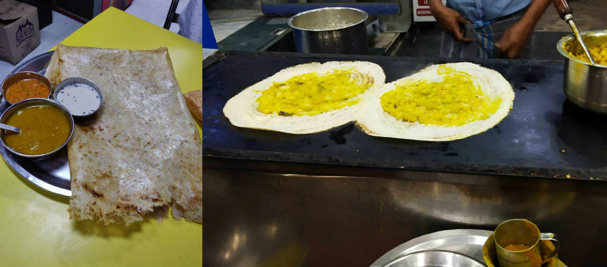 Have A Complete South Indian Meal At Muttu South Indian Anna Located At Amar Colony In Delhi