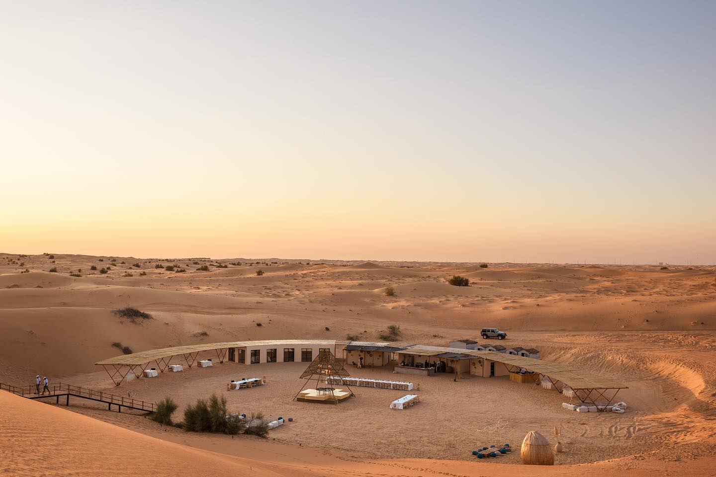 Enjoy Arabic Mediterranean Fusion Flavours In A Magical Desert Setting ...