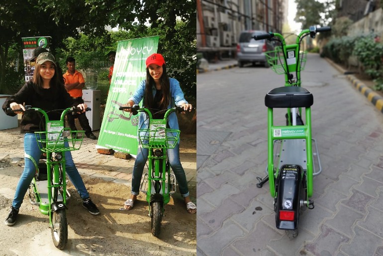 E-bicycles Are Making The Last Mile Connectivity From Delhi Metro Stations To Destinations Faster And Pollution Free!