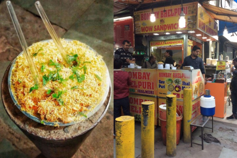 Bombay Bhelpuri In Delhi’s South-ex Will Make You Forget All About Juhu In Just ₹70!