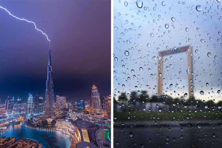 Pictures & Videos: Dubai Experiences Unusually Heavy Rains